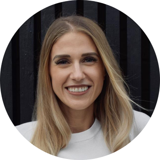 Brown and Light Brown, Circle Framed Instagram Profile Picture